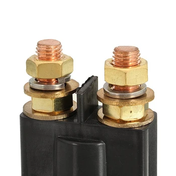 

1Pc Universal 4-Pin DC 12V/24V 500A Car Dual Battery Isolator Starter Relay New.