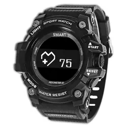 Новый Zeblaze мышцы HR Smartwatch Bluetooth 4,0 IP68 удаленного Камера Sleep Monitor Сидячий напоминание шагомер Водонепроницаемый