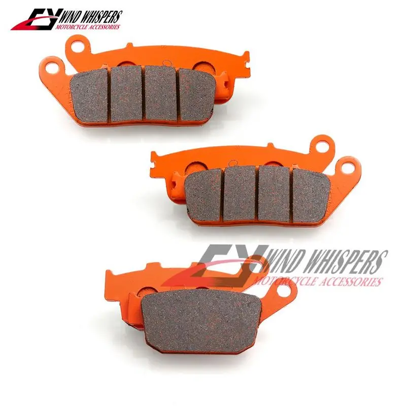 

Motorcycle Front Rear Brake Pads For Honda CB 400 CB400 SF 1992-1995/1998 CBR 250 MC22 CBR 400 NC23 NC29 CB 600 F Hornet CBF 600