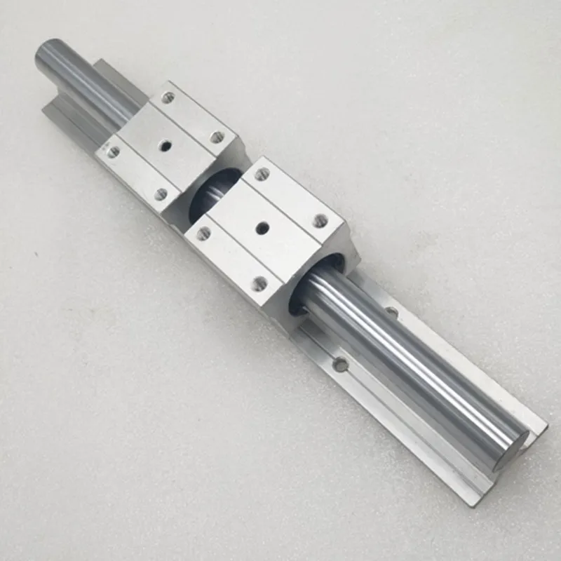 

SBR16 16mm rail length 300mm 400mm 500mm 600mm linear guide with 2pcs SBR16UU Set cnc router 3D print part linear rail guide