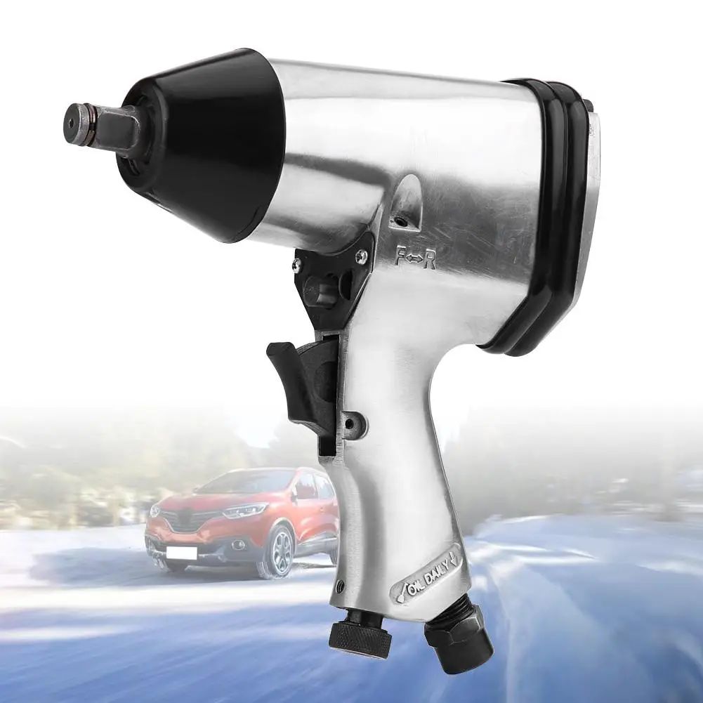 

Pneumatic Removal Wrench 1/2 inch Air Pneumatic Impact Wrench Gun Power Drive Removal and Installation Tools W/ EU Adapter
