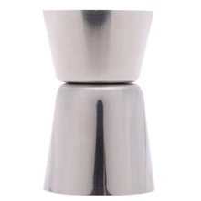 Двойной мерный стаканчик для коктейлей из нержавеющей стали для спиртных баров, бистро, джиггер, бокал для коктейлей, для измерения смешанного алкоголя