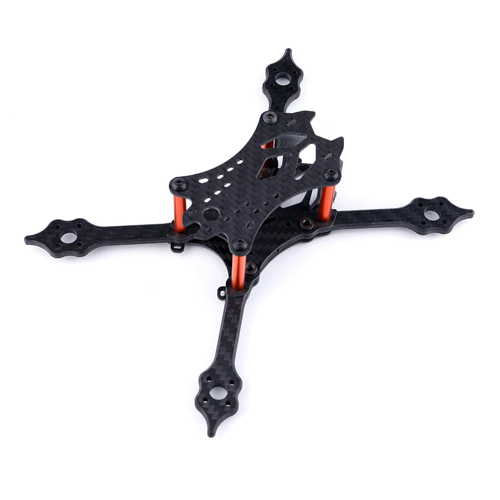 Rcharlance Racer Drone Space Gear GT140mm 160mm Carbon Fiber Frame Kit for 140mm RC Racing FPV Drone Training Competition