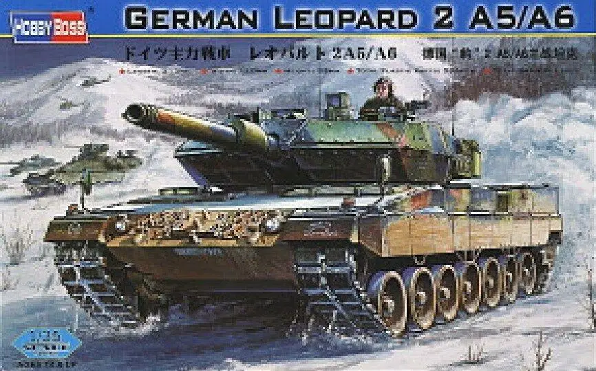 Hobbyboss 82402 1/35 немецкая леопардовая 2 A5/A6 модель бака|Наборы для сборки моделей| |