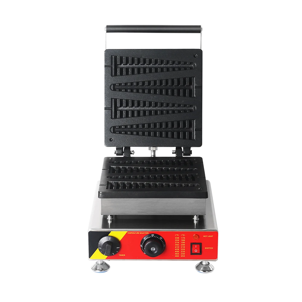 ITOP Electric Bubble Waffle Maker Non Stick Stainless Steel Commercial Professional Waffle Maker Cake Pastry Oven Machine