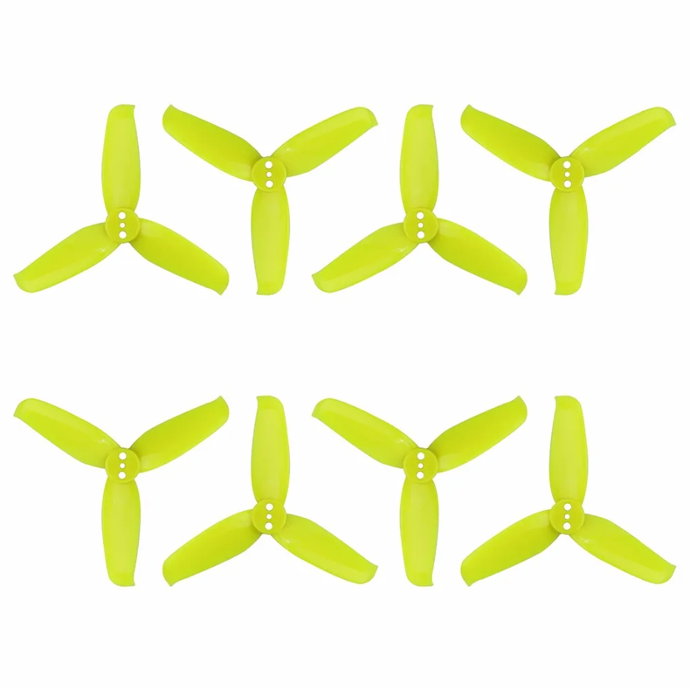 

20 pair Gemfan Flash 2540 2.5x4 2.5 Inch 3 Paddle Propeller Props w/ 1.5mm Mounting Hole For RC Multicopter Motor