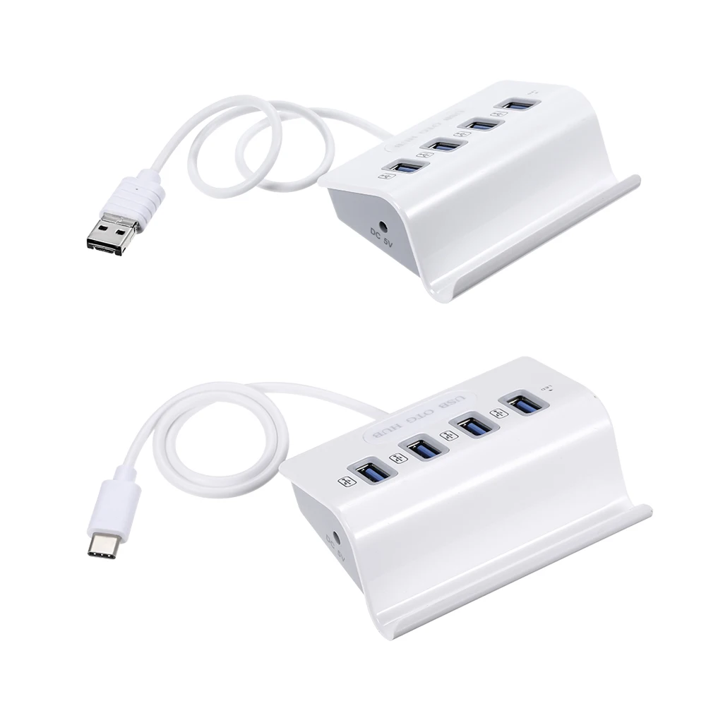 Концентратор типа C USB 3 1 с картридером 4 в концентратор c OTG 0 многофункциональный