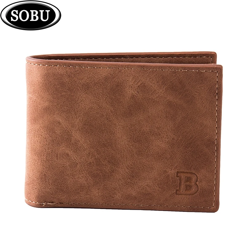 Fashion 2019 Men Wallets Mens Wallet With Coin Bag Zipper Small Money Purses