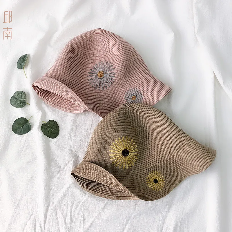 قبعة أنيقة على الموضة امرأة قبعة الشمس الترفيه رحلة القش في الهواء الطلق زهرة حوض كاب طوي السيدات الصيف الشاطئ الشمس قبعات بنما نمط قبعة قبعة أنيقة على الموضة امرأة قبعة الشمس الترفيه رحلة القش في الهواء الطلق زهرة حوض كاب طوي السيدات الصيف الشاطئ الشمس قبعات بنما نمط قبعة