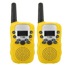 Портативная мини-игрушка для детей, портативная рация, 4 аккумулятора AAA, 1 Вт, наружная игрушка 400-470 МГц> 3 года 8 км