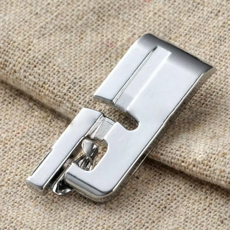

1Pcs Hot Sale Sewing Machine Accessories Rolled Hem Curling Presser Foot Sewing Machine Part 3mm/6mm #25