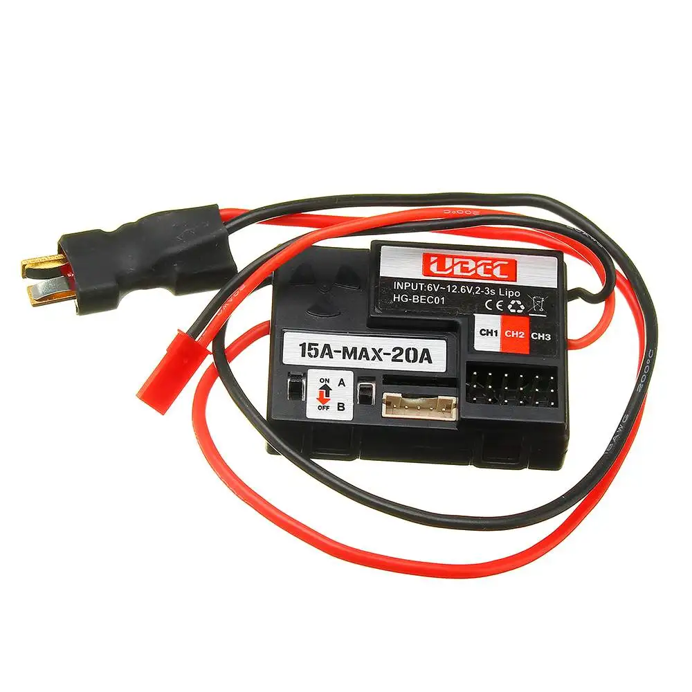 Новейший HG P801 P802 1/12 2 4G 8X8 Rc автозапчасти стабилизатор напряжения HG-BEC01 для RC DIY Accs |