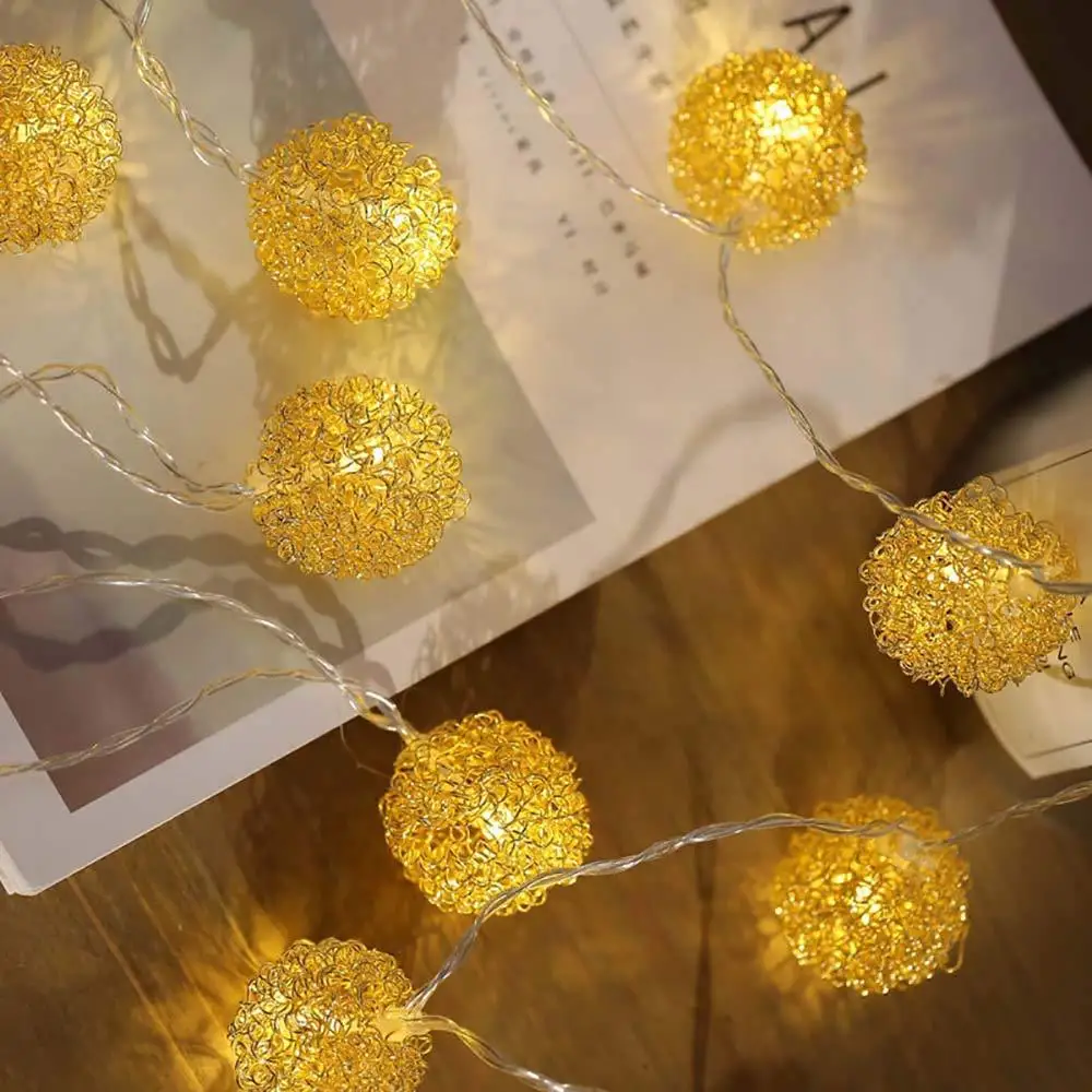 10led 1.2m Led string lights 2AA battery USB lamp college dorm decorations led twinkle light Christmas decoration | Лампы и освещение