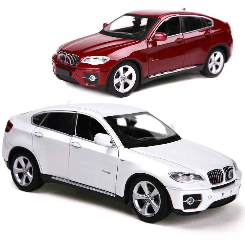 2019 Горячая 1:24 BMW X6 сплава модель супер гоночный автомобиль Фирменная Новинка