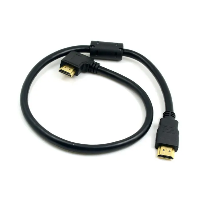

CYDZ HDMI Male to 90 Degree Right Angled Type HDMI Male Cable 50cm support 1.4 & 3D & ethernet