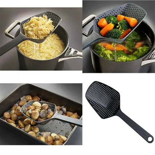 

Creative Large Scoop Colander Pasta Heat Resistant Strainer Kitchen Accessories