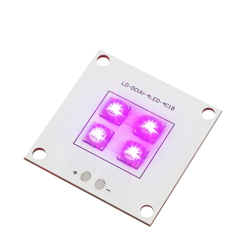 

40W Led Light Source Lamp Panel Copper Plate Integrated Light Uv Curable Violet For Uv Dlp Diy 3D Printer Parts & Accessories