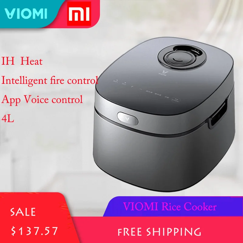 

Xiaomi VIOMI VXFB40B - IH Electric Rice Cooker Pot 4L Automatic Non-Stick Rice Cooker 1300W Multicooker Kitchen Appliances