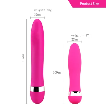 Big/Mini Dildo Vibrator Av Stick Vibrator G Spot Pussy Massager Magic Wand Vibration Women Sex Toy Female Vagina Masturbation 3