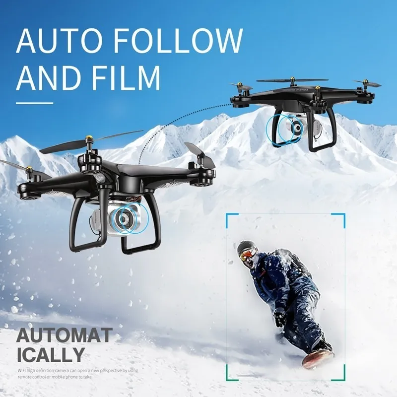 Оригинальный новейший обновленный Квадрокоптер JJRC H68G RC с 1080P HD камерой Wi Fi FPV