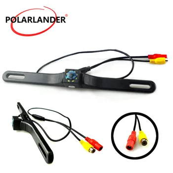 

new arrival Waterproof CCD Night Vision Car Rear View Backup Reverse Camera With 8 LED Lights