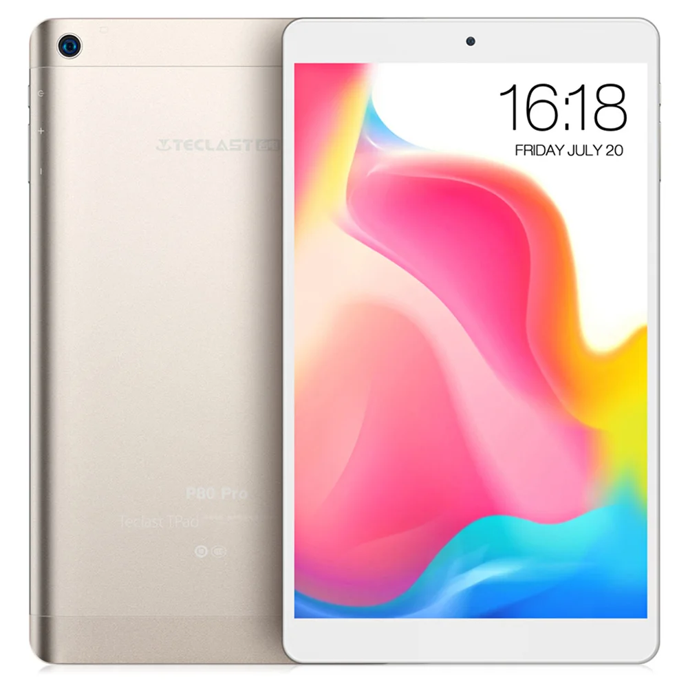 

Teclast P80 Pro Tablet PC 8.0" Android 7.0 3GB RAM 32GB ROM MTK8163 Quad Core 2.4GHz/5.0GHz WiFi Bluetooth 4.0 Dual Cameras