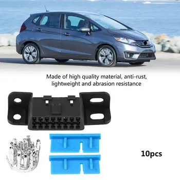 

OBD2 II 16Pin Female Connector OBDII Cable Car Auto Adapter Plug Shell Kit for GM J1962 Car Diagnostic Tools