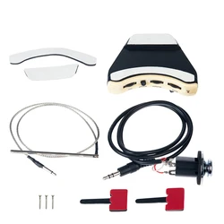 Guitar Soundhole Preamp Piezo Pickup EQ Preamp Slapping Pick with Microphone Slapping Pick for Acoustic Classical Guitar Guitar Soundhole Preamp Piezo Pickup EQ Preamp Slapping Pick with Microphone Slapping Pick for Acoustic Classical Guitar