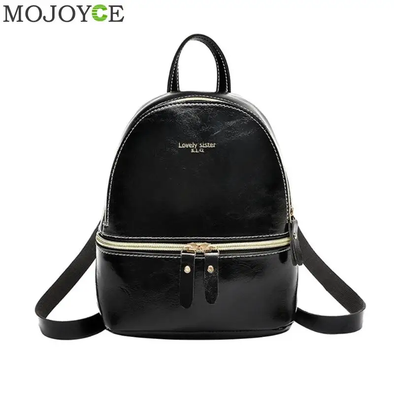 

New Designer Fashion Women Backpack Mini Soft Touch Multi-Function Small Solid Backpack Female Ladies Shoulder Bag Girl Purse