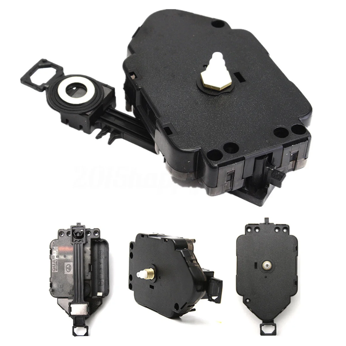 Shellhard Replacement Black Quartz Pendulum Clock Movement Mechanism