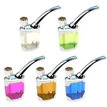 Двойной фильтр воды табака трубы сигарета с табаком держатель кальян для курения