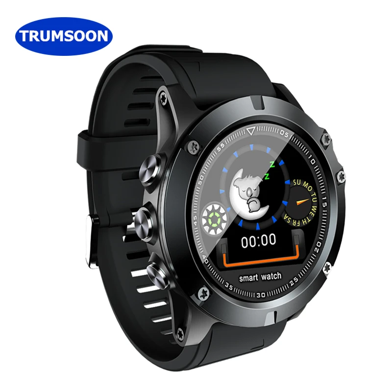 

TRUMSOON Sport Smart Watch Fitness Band HD Heart Rate Blood Pressure Moniter Steps Tracker Waterproof Wristband for Android IOS