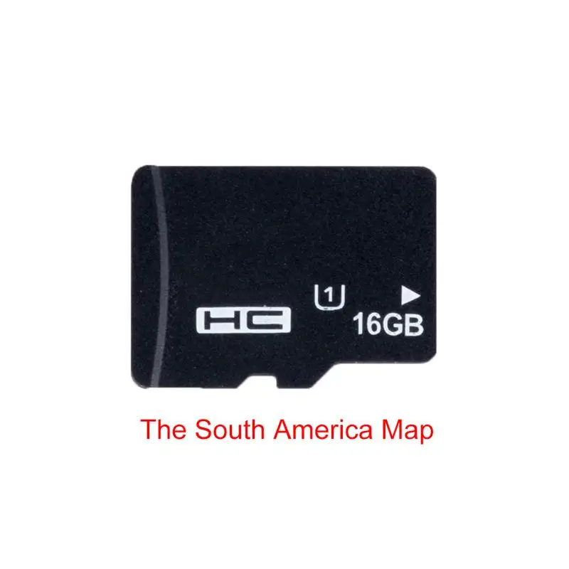 

Universal 16G GPS Maps Navigation Card For Micro SD Class 10 TF the Latest Map For WinCE Car DVD Player Navigation Russia Spain
