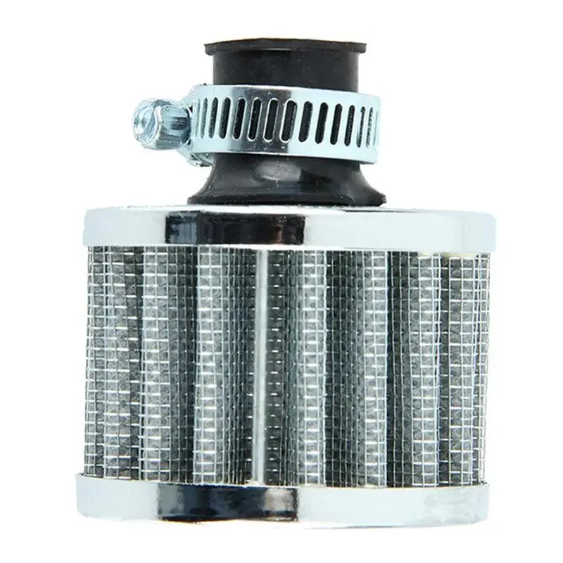 

12mm Brand New & High Quality Silver Car Modified Air Filter Motorcycle Filters Car Accessories Hot Selling High Quality New