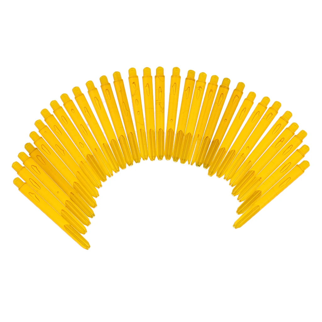 

30 Pieces Universal Plastic 2BA Dart Shafts Replacement Dart Stems Dart Accessories Multicolor to Choose