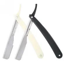 Парикмахерская Бритва для стрижки волос, бритва для бритья, Профессиональный парикмахерский нож с прямым краем, бритва, сменный нож с лезвием