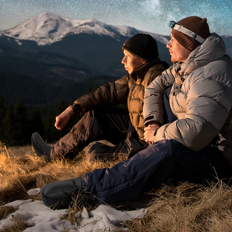 Naturehike Winter Warm Goose Down Slipper Boots Water-resistant Windproof Outdoor Thermal Feet Cover NH18S023-T