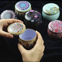 Китайский стиль, жестяная чайная коробка, коробки для конфет, печенья, цветок, роза, чай в форме барабана, банка, контейнер для свечей, подарок, праздничные вечерние принадлежности
