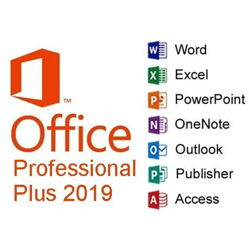 Microsoft Office 2019 Professional Plus License 1 Device Windows