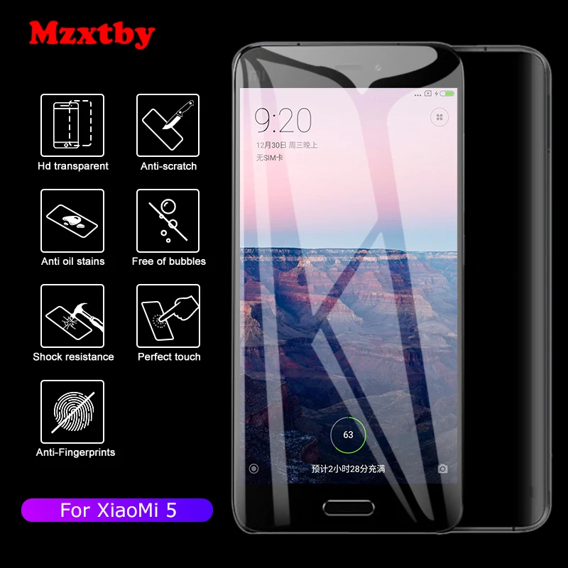 Mzxtby Высококачественная ультратонкая жесткая Передняя стеклянная пленка из