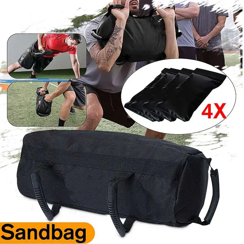 

Fitness Sandbag With 4Pcs Small Sand Bag Boxing Training Adjustable Weight Fight