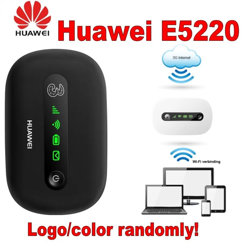 Низкая цена Мобильный MIFI 3g 21 Мбит/с wifi маршрутизатор huawei E5220 для 10 пользователей