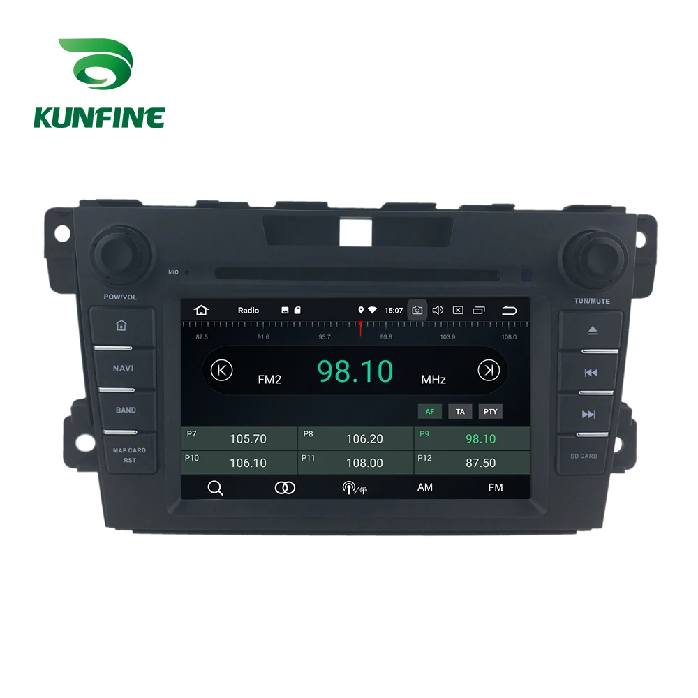 Excellent Android 9.0 Core PX6 A72 Ram 4G Rom 64G Car DVD GPS Multimedia Player Car Stereo For Mazda CX-7 2009-2014 radio headunit  5