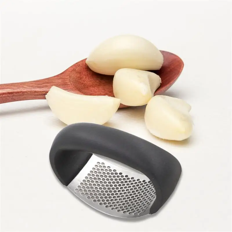 

Stainless Steel Garlic Press Home Manual Garlic Kitchen Ginger Masher