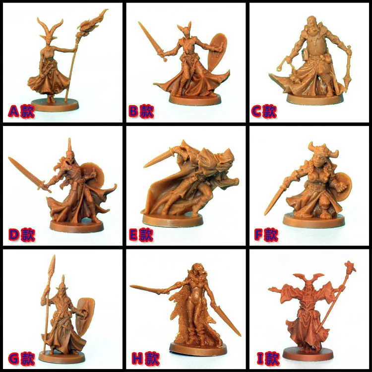 

Die Casting 1:72 Cool Miniornot Board Role Playing Game Piece Model Cmon Endless Dark Massive Dark Hero
