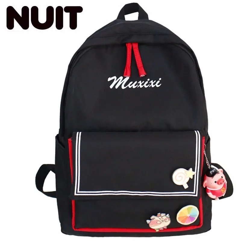 

Female Oxford Bags Fashion Girl Bag Woman Both Shoulders Bag High School College Student Campus Backpack Bags Large Capacity