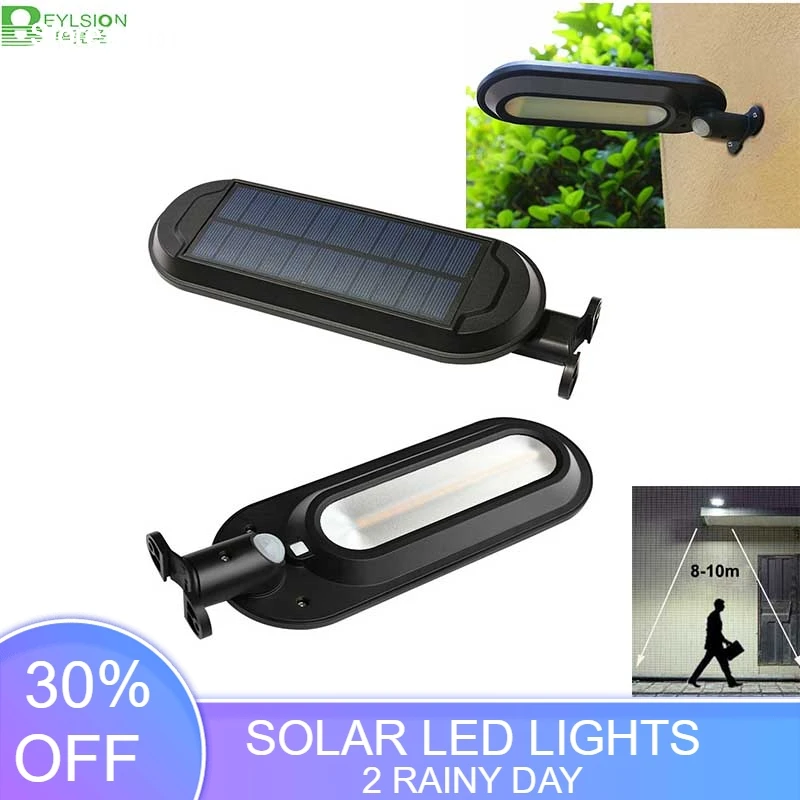

BEYLSION Solar Led Street Lamp Waterproof Outdoor Landscape Garden Light Human Sensor LED Solar Wall Light PIR LED Street Light