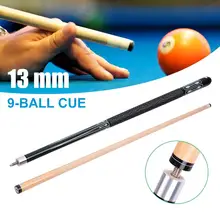 13MM Cue Tip Hardwood Maple Billiard Pool Cue Stick