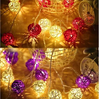 

4M 20 Led Battery String Lights Holiday Birthday Party Wedding Home Decoration garlands lights Bedroom decorative led light