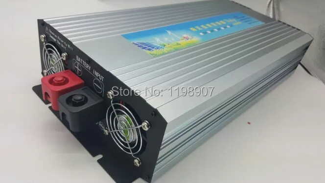 

3000W Car Inverter Pure Sine Wave Solar Power Inverter DC 12V to AC 110V Digital Display for Home Electric Drill Power Supply